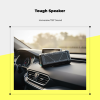 Portable Waterproof Outdoor Car Speaker, Mini Bass Device