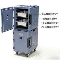 Factory Direct 90L/180L Double-Layer Insulated Box with Wheels
