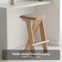 Double-Rail Counter Seat Original Design Bar Chair Easy to Clean for Homeowners