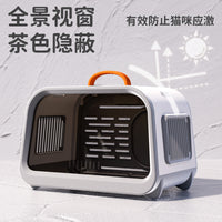 High Appearance Cat Carrier Portable Large Capacity Handbag Cat Space Capsule Cage Crossbody Pet Small Dog Bag