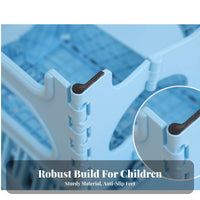 Foldable Desk and Chair Portable with Handle children's Furniture Space-Saving