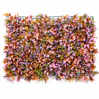 Artificial Plant Wall Panel Natural-Looking Greenery Wall Panel Low-Maintenance
