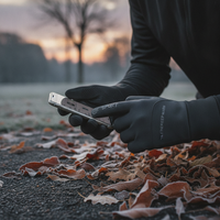 Men's Winter Cycling & Running Gloves - Waterproof, Touchscreen, Windproof & Thermal