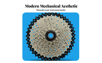 Mountain Bike Cassette Multi-Speed Cycle Cassette Bike Gear Sprockets Effortless Change Ing Drivetrain Part Wide Range