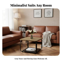 Business design Sofa and Coffee Table Combination Modern Design Reception Seating dense foam Cushioning Office Furnishing sturdy Wood Frame for Businesses, leaders, Interior Designers, Waiting Room