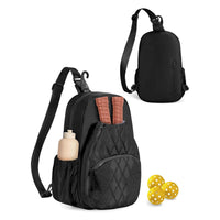 New Tennis Bag Pickleball Backpack Crossbody Pickleball Paddle Bag Lightweight Sports Gear and Travel Racket Bag