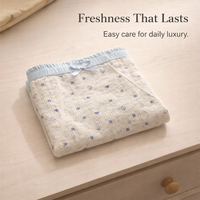 Underwear Women Multipack with Extended Gusset and Jacquard Weave, Combed Knickers for Everyday Wear, Breathable Ladies
