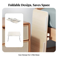 Adjustable Folding Table Foldable Adjustable over-Leg Table Multi-Purpose