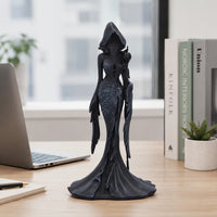 Handmade Ceramic Gothic Figurines Halloween Gothic Statue