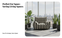 FloralShaped Lounger Modern Minimalist Design Lazy Sofa Cute Appearance Soft and Comfortable for Students, Bedroom