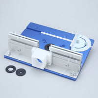 Aluminum Router Insert Plate Metric Rulers Router Table Insert Plate Adjustable for Carpentry Benches