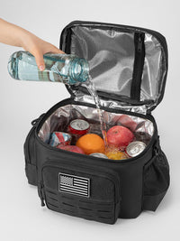 TJ Oxford Fabric Insulated Lunch Bag with Water Injection Feature