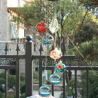 Hummingbird feeders for Outdoors 户外蜂鸟玻璃喂食器 风铃挂饰