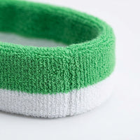 Terry Cloth Sweatband Set for Adults, Absorbent and 3 Pieces, Gym Headband for Running Tennis, Athletic Moisture Wicking
