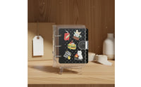 Textile Badge Display Book Easy to Organize Enamel Badge Book Transparent Pages