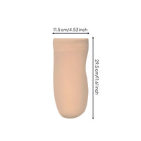 Friction-Reducing Prosthetic Sock with Gel Interior Cushioned Prosthetic Gel Sock Soft Sleeve Stretchable for Amputees, Prosthesis Wearers, Daily Movement