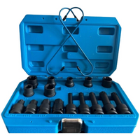 Brake caliper screw remover wrench