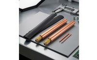 Threaded Ends Point Soldering Tips Insulated Sleeves Point Soldering Tip Copper-Colored Connection Tip Removable