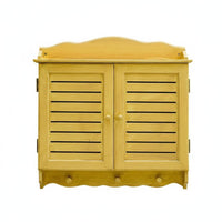 Electric Meter Cover Handmade Retro Shutter Panel Cover Easy to Install