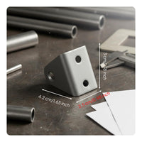 Double Hole Shock Mount Weldable Damping Mounting Bracket Screw-on Vehicle Part for DIY Enthusiasts
