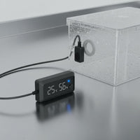 Digital Terrarium Temperature Hygrometer Switchable ℃/℉ Pet Accessory High