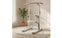 Domestic Exercise Rig Station Adjustable Pull Exercise Rig with Resistance Bands Multi Grip Station with Auxiliary Base for Fitness Enthusiasts