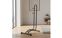 Heavy Duty Bike Floor Stand Utility Bike Floor Rack Solid Bike Parking Stand Space-Saving for Cyclists