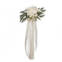 Wedding Chair Decor Artificial Floral Arrangement Easy to Use for Brides