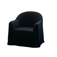 Single-Seater Sofa Rustic Minimalism Look Upholstered Study Seat Removable and Cleanable Cover Minimalist Design for Adults