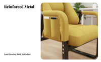 Adjustable Recliner Comfortable Padding Reclining Chair With Headrest for Adults