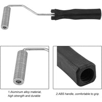 Fiberglass Roller Tool with ABS Handle and Aluminum Alloy Laminated Bubble Roller Set