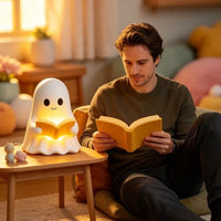 Ghost Reading Light Halloween Bedroom Decor