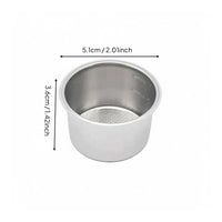 Single Portafilter Basket Stainless Steel Coffee Basket Ultra Fine Mesh Design Espresso Machine Filter Basket Precision Filtration for Cafes Office Home
