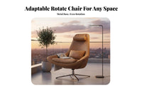 Sail Design Rotating Chair Nordic and Theme Single Sofa Soft Padded Padding Sculptural for-Male for Adults, Homeowners
