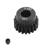 Model Car Motor Gear 0.6 Module 5mm Bore HSP 1:10 Modified Thick Shaft Motor Gear 17-28T Steel