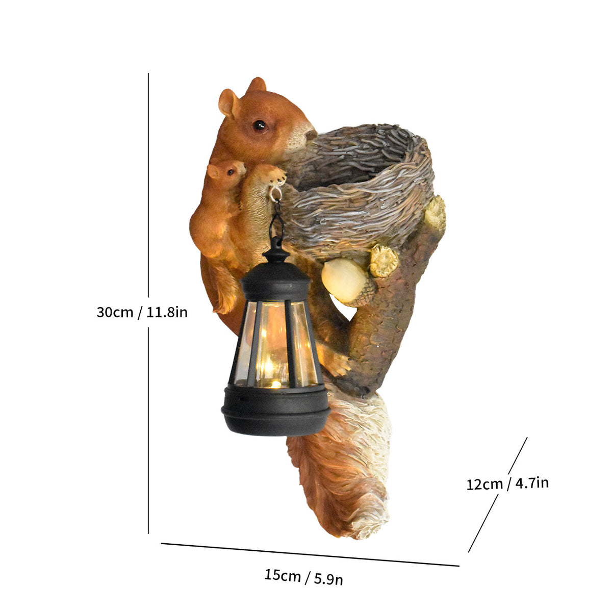 Squirrel with Basket