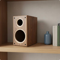 Bass Vented Speaker Cabinet Build Wooden Speaker Enclosure Cutout Audio Gear