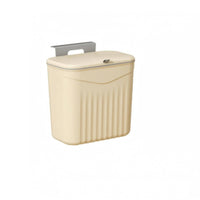 Wall-Mounted Trash Can Ribbed Front Cabinet Door Trash Can Compact
