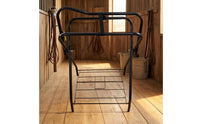 Tack Storage Rack Wire Base Horse Saddle Holder Unobstructed Frame