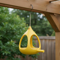 Hanging Bird Feeder Built-in Perch Garden Supply Long-Lasting Construction