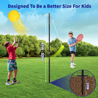 Tetherball Tennis Trainer Rebound Aid for Beginners and Adults