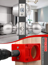 球型锁开孔器套装木门锁钻头Door Lock Installation