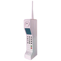 Brick Phone Model with Antenna Decorative Prop Novelty for Shelves