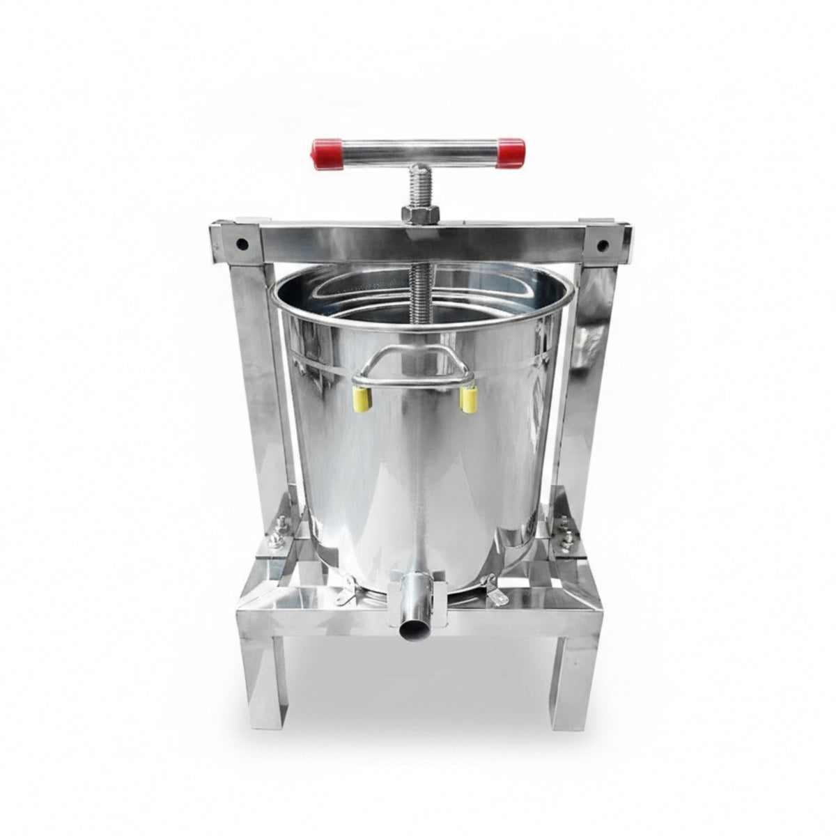 Beeswax Pressing Machine Side Handles Stainless Steel Beeswax Press Fully