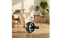 Exercise Wheel Roller with Knee Pad Nonslip Silent Exercise Equipment for Home Workouts
