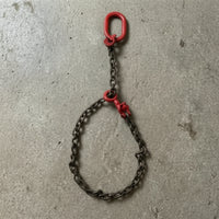 Chain Lifting Harness Heavy-Duty Steel Chain Harness High Load Capacity Hardware for Construction Workers, Material Handling
