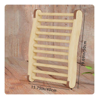 Wooden Sauna Backrest Ergonomic Sauna Chair Back Support Ready to Use