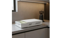 Drawer Coffee Knock Box Removable Rubber Bar Espresso Knock Box Noise Reduction
