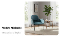 Upholstered Armchair with Exposed frame lighting Luxury Molded Shell Armchair Nordic Design firm-density Foam padding for Adults