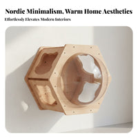wall-mounted Climbing Space Wall-Mounted Cat Walkpath Sturdy long-lasting Wall-Mounted Cat Playground Customizable Layout Pet Furniture Promotes Exercise for Owners of Indoor felines, Indoors, Living Room, Bedroom, Next to viewpoint